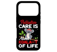 Palliative Care Is About Koala-T of Life - Funny Koala Bear Case for iPhone 17 Pro
