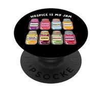 Palliative Care Nurse Hospice My Jam Nursing Social Worker PopSockets Adhesive PopGrip