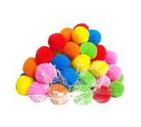 Pallie Spugne Per Giochi D'acqua - Giochi Per Bambini Palloni D'acqua - Giocattolo All'aperto Interattivo, Palloncini Soaker Portatili Per Bambini Ragazzi Per Bambini Adulti Ragazze Spongionali Per Gi
