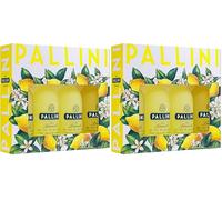 Pallini Limoncello Gift Pack Liqueurs, Case of 4, 4 x 50ml (Pack of 2)