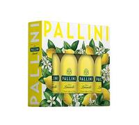 Pallini Limoncello Gift Pack Liqueurs, 4 x 5 cl, Case of 4