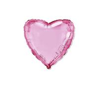 Palloncino a forma di Cuore Rosa Chiaro 18 - 45cm. 1pz