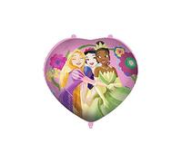Palloncino cuore Principesse 18-46cm, 1pz.