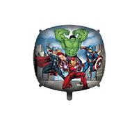 Palloncino quadrato con personaggi Avengers 18-46cm. 1pz