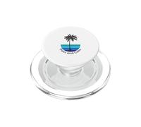 Palm and Calm Summer Vacation Vibes Vacay Mode Sunshine PopSockets PopGrip for MagSafe