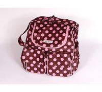 Palm and Pond Baby Nappy Changing Bag - 5 Stylish and Unique Designs - Pink Spots