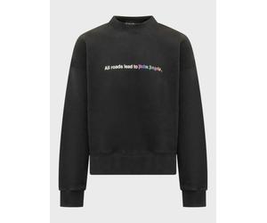 Palm Angels All Roads Crewneck Black - XXS