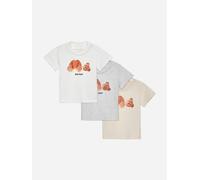 Palm Angels Baby Boys Bear Tri-Pack T-Shirt Set in Beige - Beige - 36 Mths