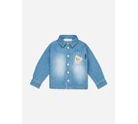 Palm Angels Baby Boys Patch Logo Chambray Shirt in Blue - Blue - 9-12 Mths