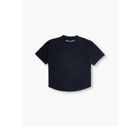 Palm Angels Boys Black White Kids Logo-print Cotton-jersey T-shirt 4-12+ Years 10