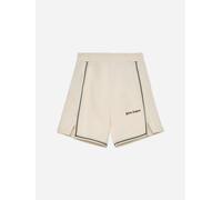 Palm Angels Boys Minitrack Sweat Shorts in Beige - Beige - 14 Yrs