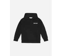 Palm Angels Boys Overlogo Oversize Fit Hoodie in Black - Black - 6 Yrs