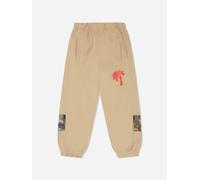 Palm Angels Boys Palm Brush Camo Joggers in Beige - Beige - 10 Yrs