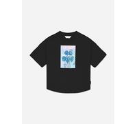 Palm Angels Boys Palms Landscape Over T-Shirt in Black - Black - 4 Yrs
