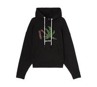 Palm Angels Broken Palm printed hoodie - Black S-M-L-XL