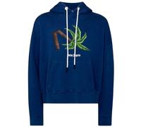 Palm Angels Broken Palm Tree Blue Hoodie