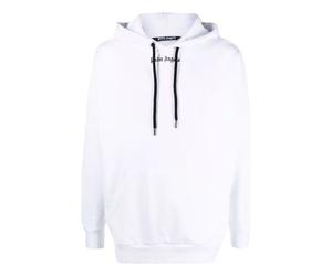Palm Angels Classic Logo Over Hoodie 'White' PMBB036C99FLE0010110 XS