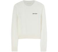 Palm Angels Classic Logo Sweater White - Womens - M