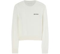 Palm Angels Classic Logo Sweater White - Womens - S
