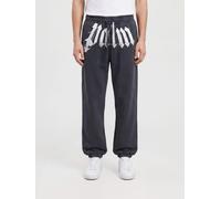 Palm ANGELS Cotton Track Trousers with Elasticated Waist and Contrast Logo - Size: M - male