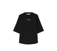 Palm Angels curved-logo crew-neck T-shirt - Black XXS-XS-S-M-L-XL