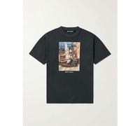 Palm Angels Dice Game Classic T Shirt Black - Mens - S
