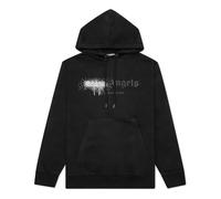 Palm Angels Fw22 Rhinestone Sprayed Hoodie 'Black' PMBB003F22FLE0011010 M