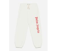 Palm Angels Girls Classic Overlogo Joggers in Ivory - Ivory - 8 Yrs
