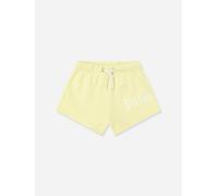 Palm Angels Girls Overlogo Sweat Shorts in Yellow - Yellow - 8 Yrs