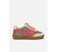 Palm Angels Girls Palm Beach University Glitter Trainers in Silver - Silver - EU 26 UK 8.5