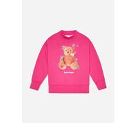 Palm Angels Girls Sticker Bear Regular Sweatshirt in Pink - Pink - 8 Yrs