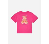 Palm Angels Girls Stickers Bear Regular T-Shirt in Pink - Pink - 10 Yrs