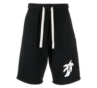 Palm Angels Hunter graphic-print track shorts - Black XS-S