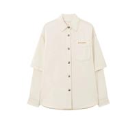Palm Angels Hybrid buttoned overshirt - Neutrals XS-S-M