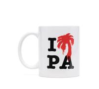 Palm Angels I Love PA ceramic mug - White OS