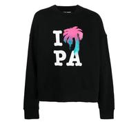 Palm Angels I Love PA crew-neck sweatshirt - Black M-L-XL
