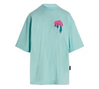 Palm Angels I Love Pa Logo Light Blue T-Shirt Blue S