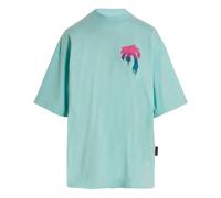 Palm Angels I Love PA Logo T-Shirt - Light Blue - S