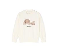 Palm Angels Kids Broken Bear sweatshirt - Yellow 4-6-8-10
