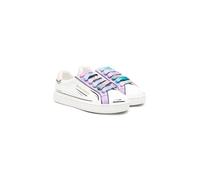 Palm Angels Kids lace-up leather sneakers - White 28-34