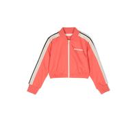 Palm Angels Kids logo-print cropped bomber jacket - Orange 10-12+