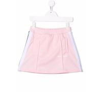 Palm Angels Kids logo-print slip-on track skirt - Pink 10