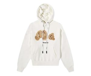Palm Angels Kill The Bear Popover Hoodie 'Off White Brown' PMBB058C99FLE0010360 S