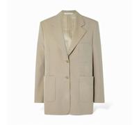 Palm Angels Knit Tape Blazer Beige Beige S
