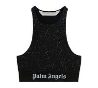 Palm Angels Knitted Logo Top Black - XS