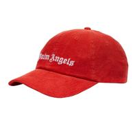 Palm Angels Logo Corduroy Red Cap