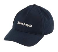 Palm Angels Logo Navy Blue Cap Palm Angels Blue One Size
