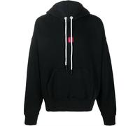 Men's Palm Angels Bold Angels PXP Logo Black Hoodie - Size: 40/Regular