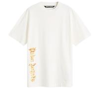 Palm Angels Men's Burning Palm T-Shirt White