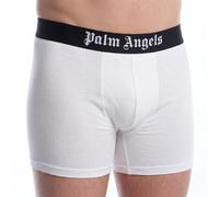 Palm Angels Mens Fitted Boxer Shorts PMUH001F22FAB0010101 - White - Size Small